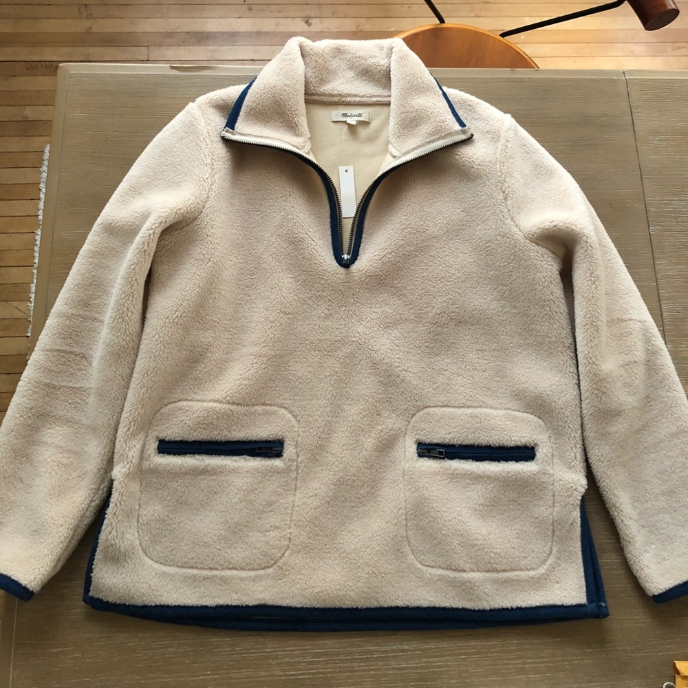 Madewell Zooey Fleece Pull Over